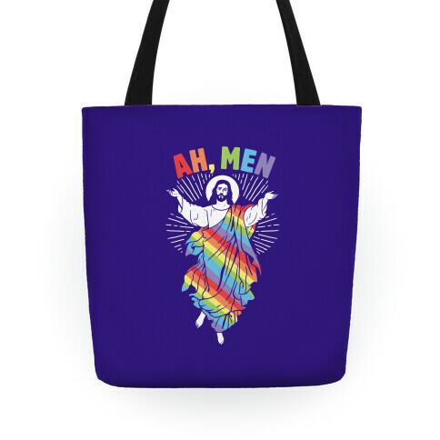 Ah, Men Gay jesus Tote