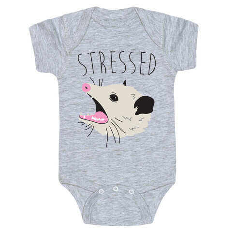 Stressed Opossum Baby One-Piece