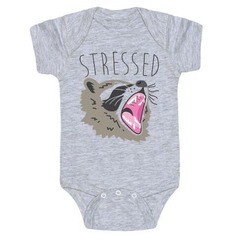 Stressed Raccoon Baby One-Piece
