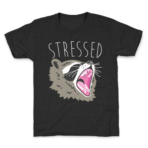 Stressed Raccoon Kids T-Shirt