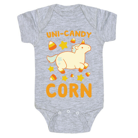 Uni-Candy Corn Baby One-Piece