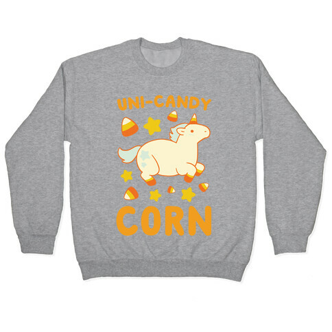 Uni-Candy Corn Pullover