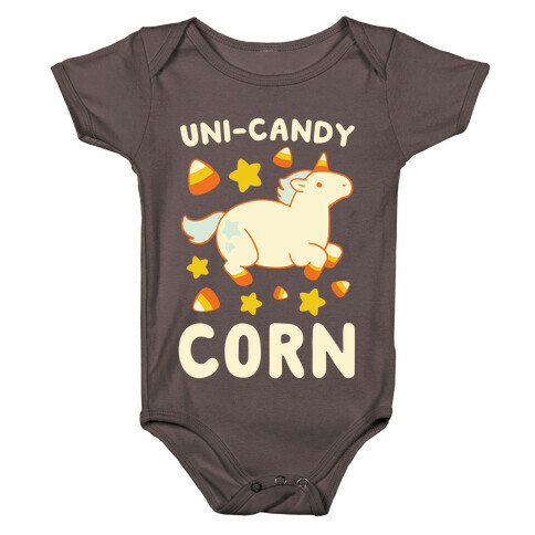 Uni-Candy Corn Baby One-Piece