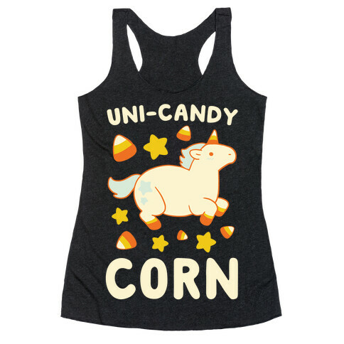 Uni-Candy Corn Racerback Tank Top