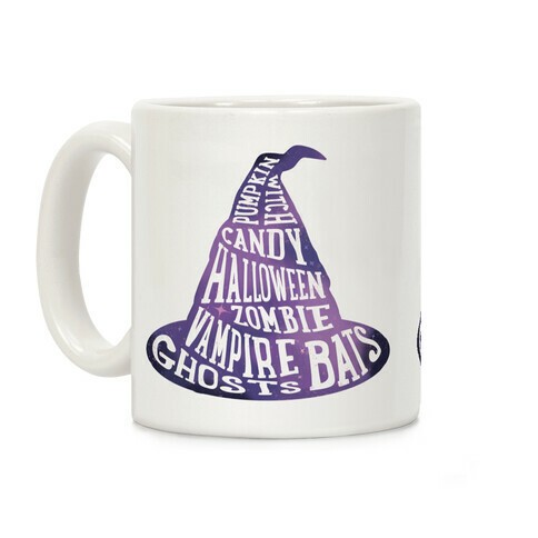 Halloween Witch's Hat Coffee Mug