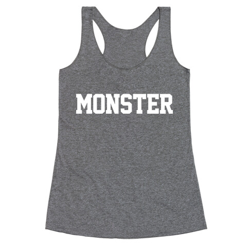 MONSTER Racerback Tank Top