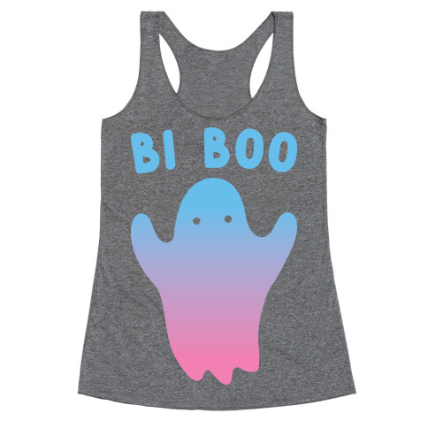 Bi Boo Ghost Racerback Tank Top