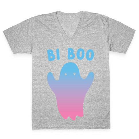 Bi Boo Ghost V-Neck Tee Shirt