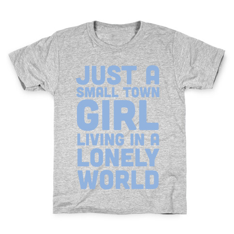 Just a Small Town Girl (1 of 2 Pair) Kids T-Shirt