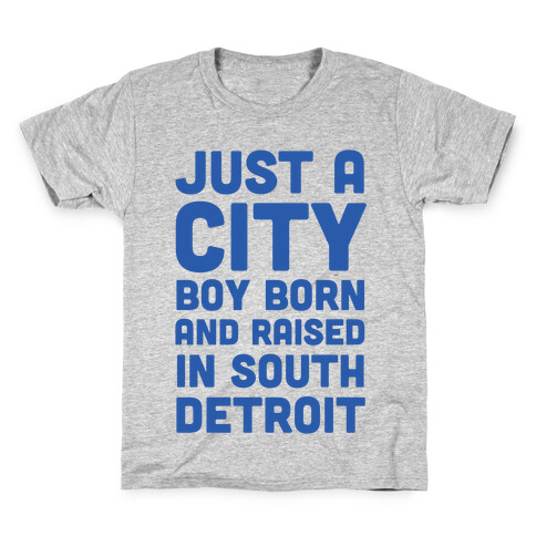 Just a City Boy (1 of 2 Pair) Kids T-Shirt