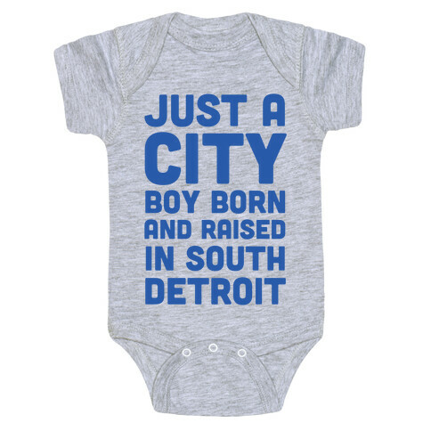 Just a City Boy (1 of 2 Pair) Baby One-Piece