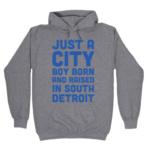 Just a City Boy (1 of 2 Pair) Hooded Sweatshirt