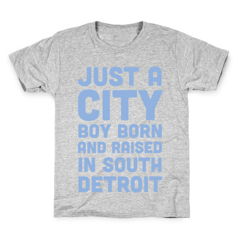 Just a City Boy (1 of 2 Pair) Kids T-Shirt