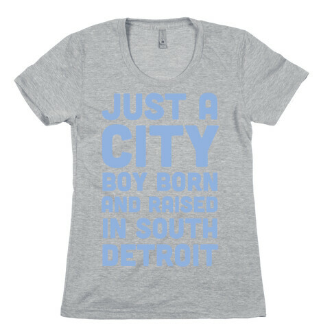 Just a City Boy (1 of 2 Pair) Womens T-Shirt
