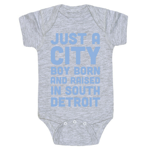 Just a City Boy (1 of 2 Pair) Baby One-Piece