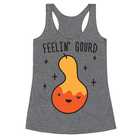 Feelin' Gourd Racerback Tank Top