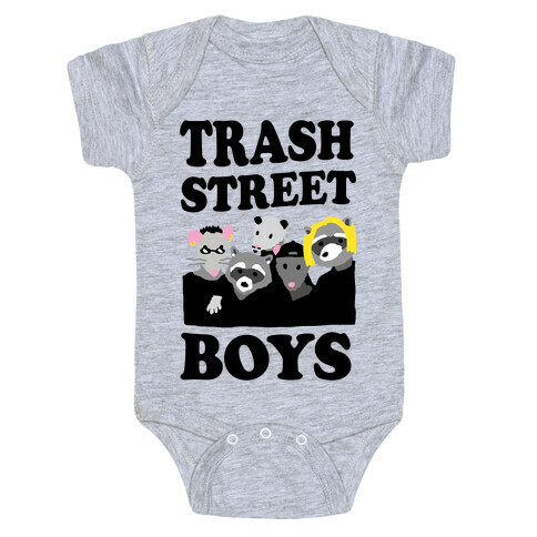 Trash Street Boys Baby One-Piece