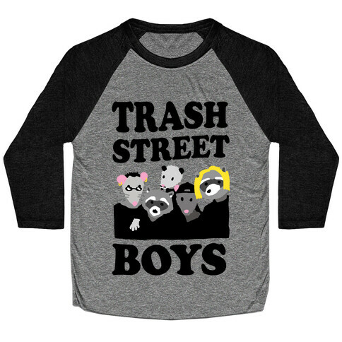 Trash Street Boys Baseball Tee