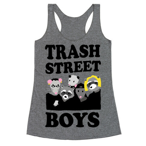 Trash Street Boys Racerback Tank Top