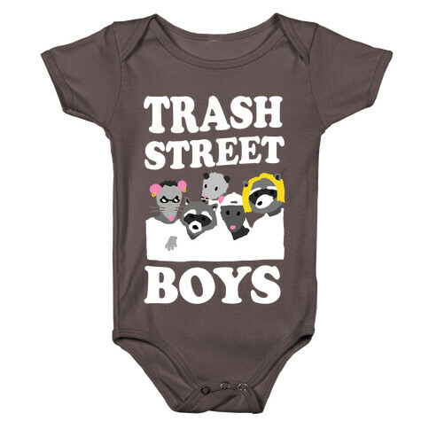 Trash Street Boys Baby One-Piece
