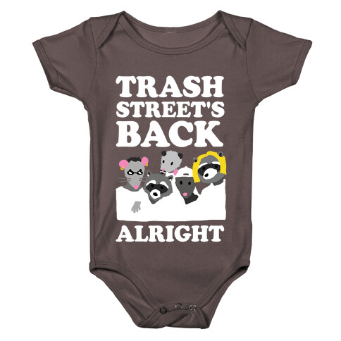 Trash Street's Back Alright Baby One-Piece