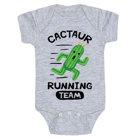 Cactaur Running Team Baby One-Piece