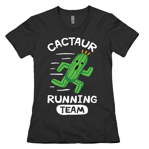 Cactaur Running Team Womens T-Shirt