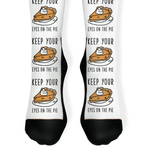 Keep Your Eye on the Pie Sock