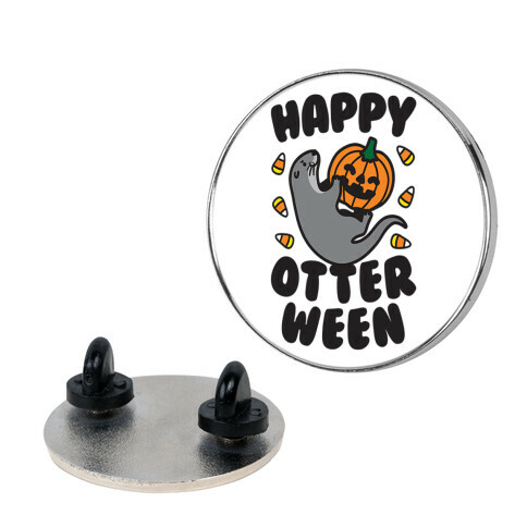 Happy Otterween Pin