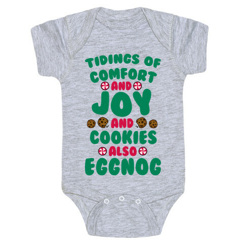 Tidings Of Comfort And Joy Baby One-Piece