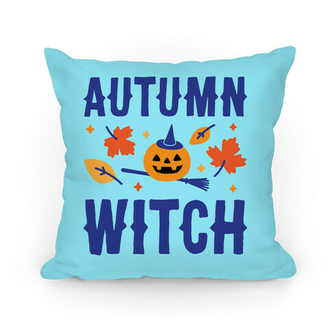 Autumn Witch Pillow