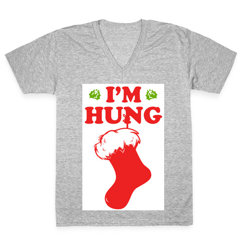 I'm Hung V-Neck Tee Shirt