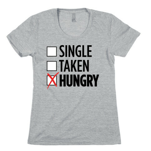 Status: Hungry Womens T-Shirt
