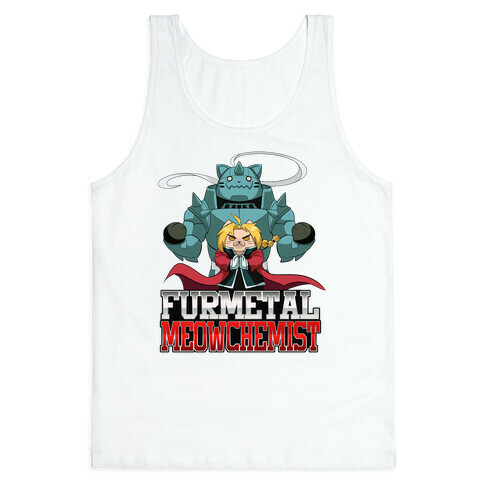 Furmetal Meowchemist Tank Top