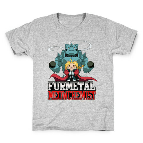 Furmetal Meowchemist Kids T-Shirt