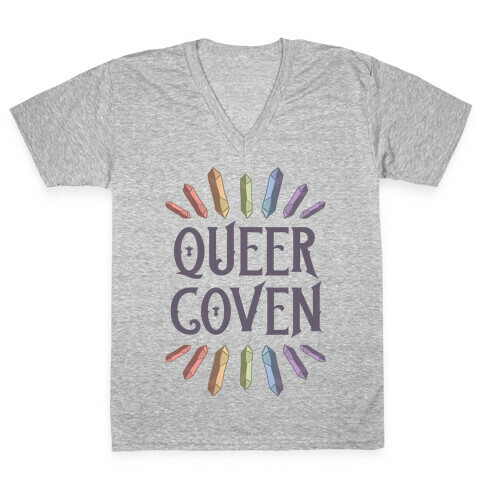 Queer Coven V-Neck Tee Shirt