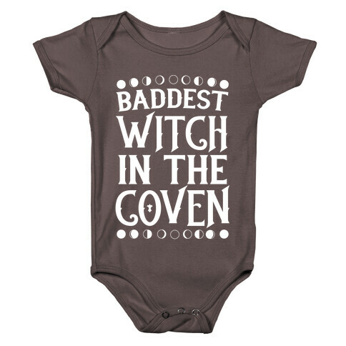 Baddest Witch in the Coven Baby One-Piece