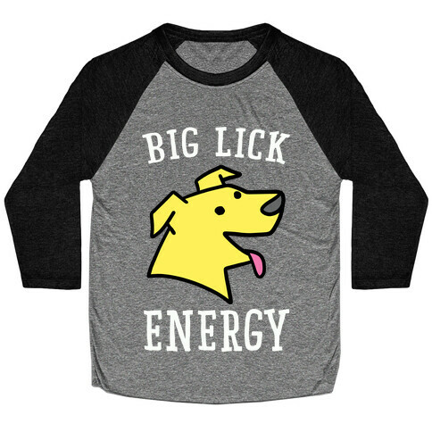 Big Lick Energy  Baseball Tee