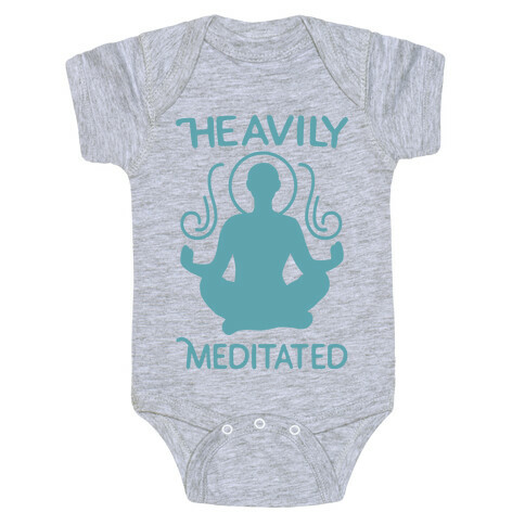 Heavily Meditated Baby One-Piece