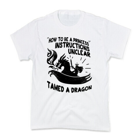 Instructions Unclear, Tamed Dragon Kids T-Shirt