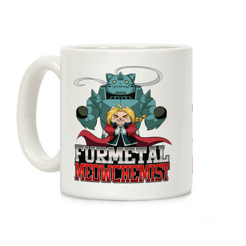 Furmetal Meowchemist Coffee Mug