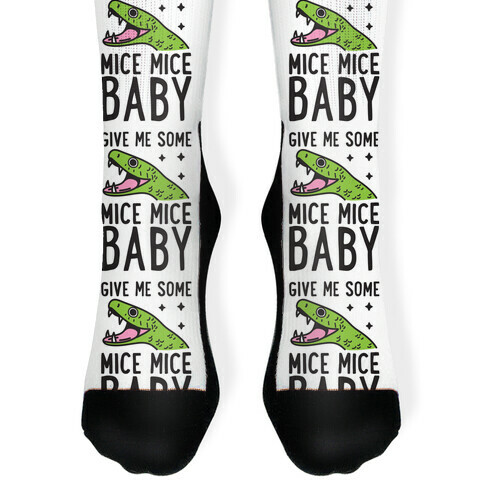 Give Me Some Mice Mice Baby Snake Sock