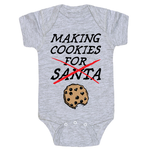 Making Cookies Baby One-Piece