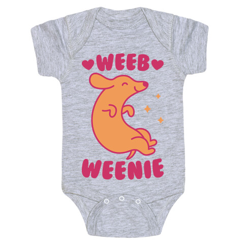 Weeb Weenie Dachshund Baby One-Piece