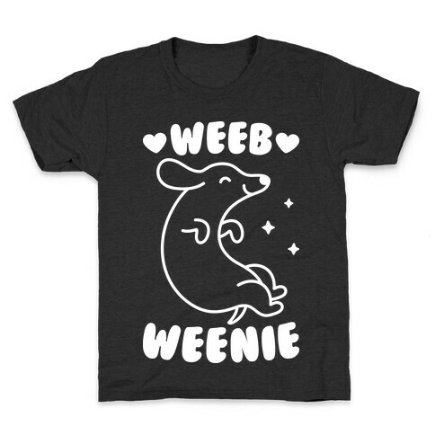 Weeb Weenie Dachshund Kids T-Shirt