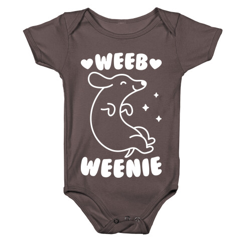 Weeb Weenie Dachshund Baby One-Piece