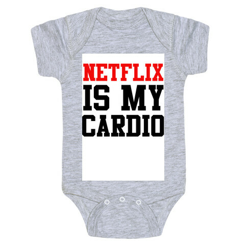 Netflix is my Cardio Baby One-Piece