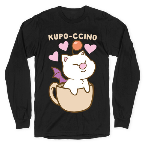 Kupo-ccino - Moogle Long Sleeve T-Shirt