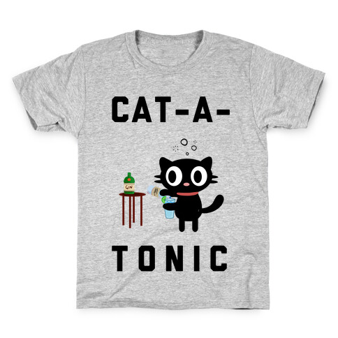 Cat-A-Tonic Kids T-Shirt