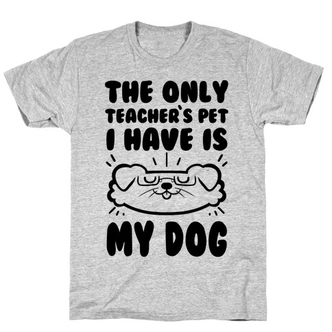 The Only Teachers Pet I Have Is My Dog T-Shirt